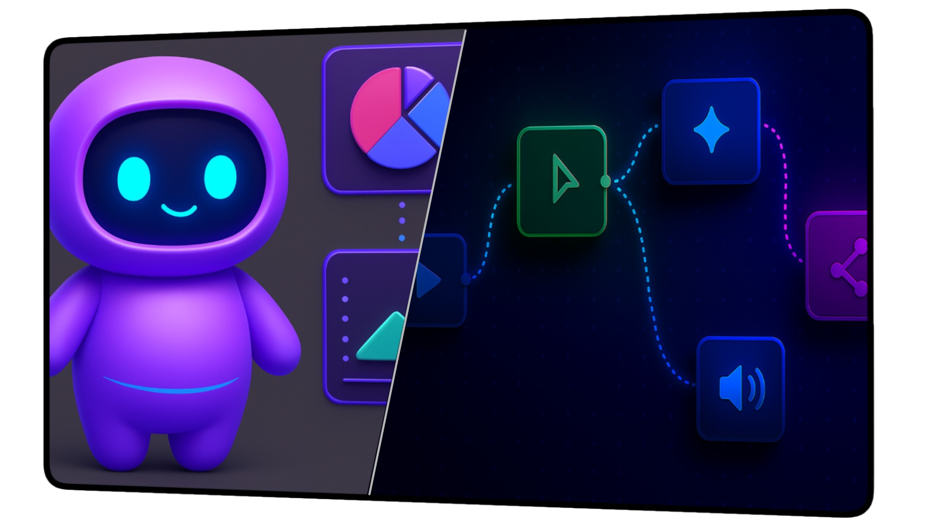 A node-based visual logic editor for creating interactions without code